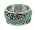 Water Wave Turquoise Southwest Sterling Silver Ring Size 6 QX85835